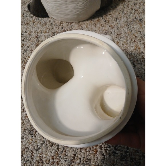 Vintage McCoy Upside Down Panda Cookie Jar # 210 1970's - Picture 6 of 9